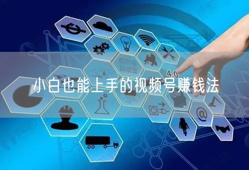 小白也能上手的视频号赚钱法